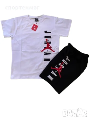 Летен мъжки комплект NIKE 15 БРОДИРАНИ ЛОГА, снимка 1