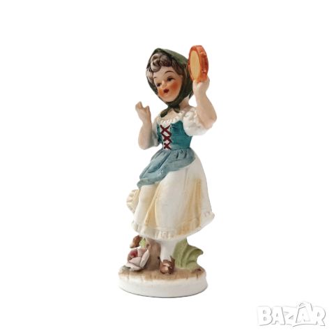 Старинна порцеланова фигурка на танцуващо момиче(4.2), снимка 5 - Антикварни и старинни предмети - 46374681