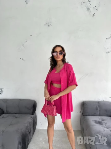 Дамски  комплект от три части , снимка 3 - Спортни екипи - 50449591