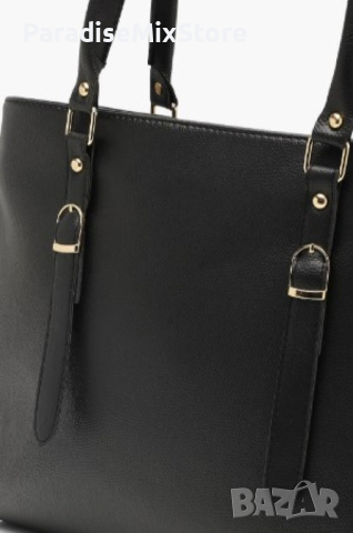 Дамска стилна чанта с двойна катарама 43/30см , снимка 4 - Чанти - 44995784