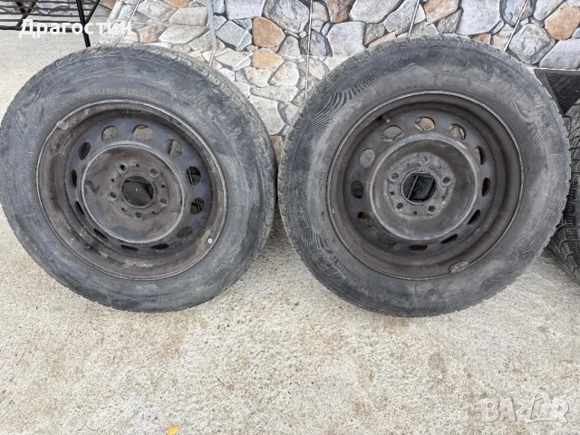 Алуминиеви джанти със зимни гуми