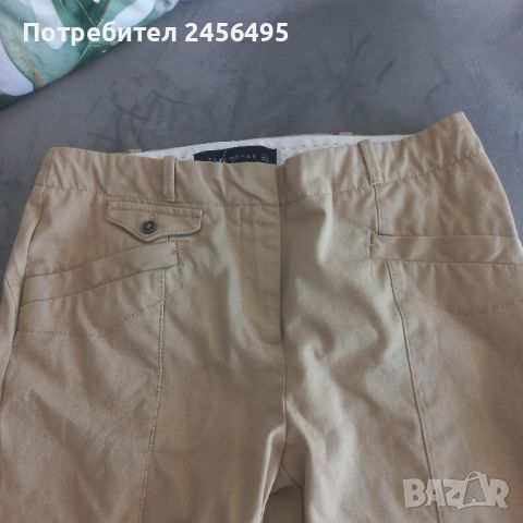 Дамски панталон Zara. Размер С. Талия-70см. Ханш-88см. Има еластичност., снимка 4 - Панталони - 46373808