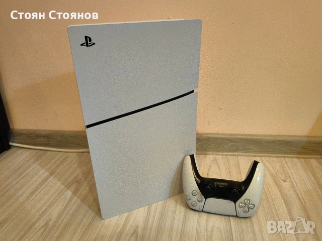 Продавам отличен PS5 Slim (Playstation 5 Slim) + 1 бр. контролер и игри подарък, снимка 4 - PlayStation конзоли - 53937284