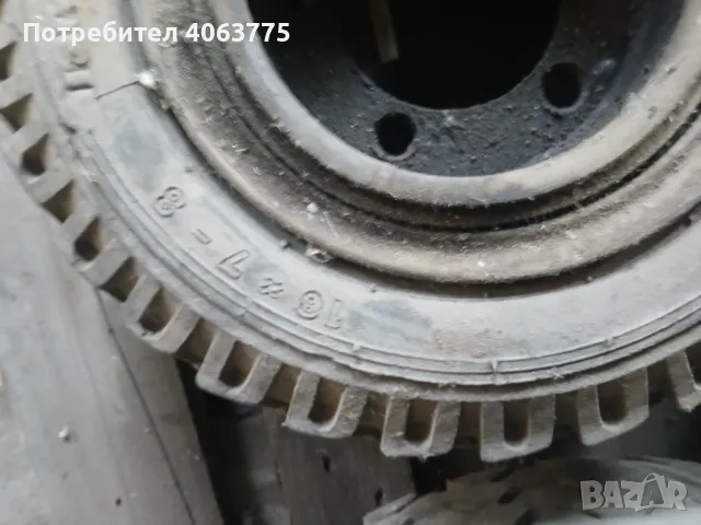 Гуми с джанти за мотокар, снимка 2 - Гуми и джанти - 50123479