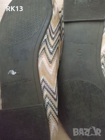 Дамски обувки Tamaris, н.40, снимка 4 - Дамски ежедневни обувки - 46103739