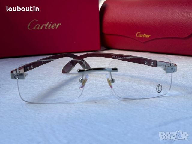 Cartier прозрачни слънчеви очила,диоптрични рамки очила за компютър, снимка 7 - Слънчеви и диоптрични очила - 46517203