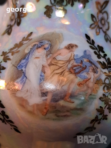 порцеланова каничка за мляко Орфей и Евридика 29/6, снимка 3 - Сервизи - 52832837