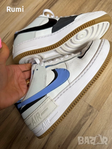 Оригинални кожени кецове Nike W AF1 SHADOW! 41 н, снимка 4 - Дамски боти - 52306469