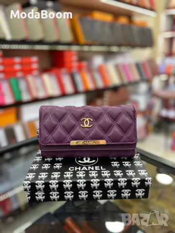 Chanel дамски портмонета Различни цветове , снимка 4 - Портфейли, портмонета - 48349579