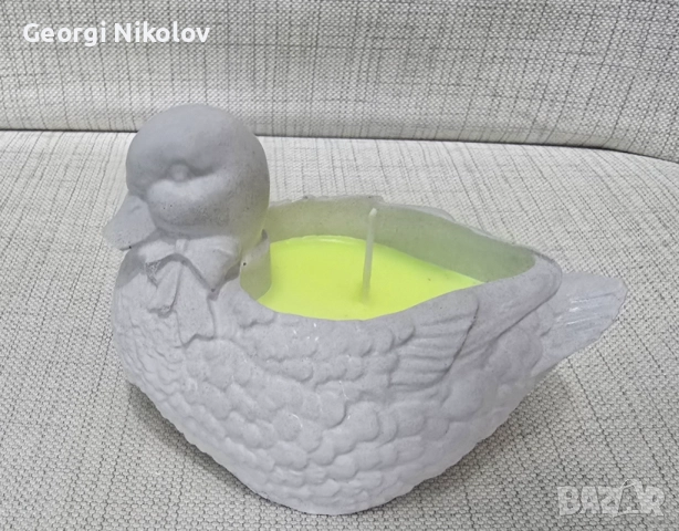 Свещи и свещници ръчна изработка, снимка 8 - Други - 52139728