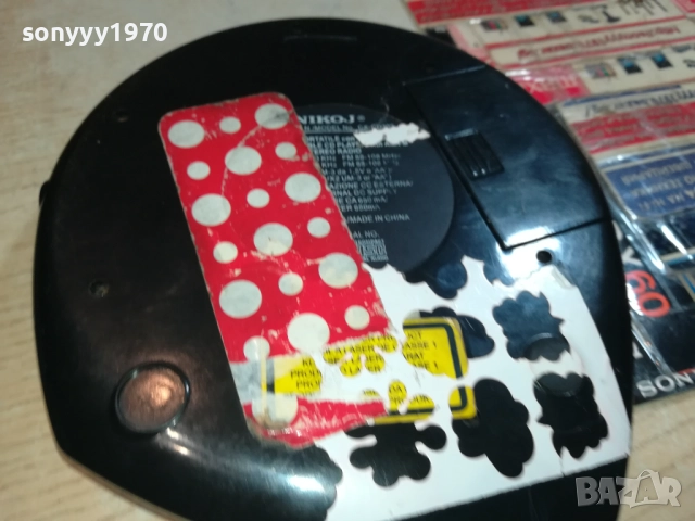 NIKOJ CX-CD302 CD PLAYER/RADIO 0309251215, снимка 12 - Радиокасетофони, транзистори - 51589894