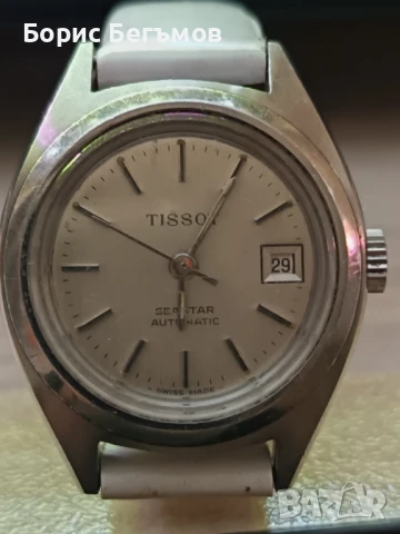 Дамски Механичен Часовник Тисо Tissot Automatic, снимка 3 - Дамски - 50894739
