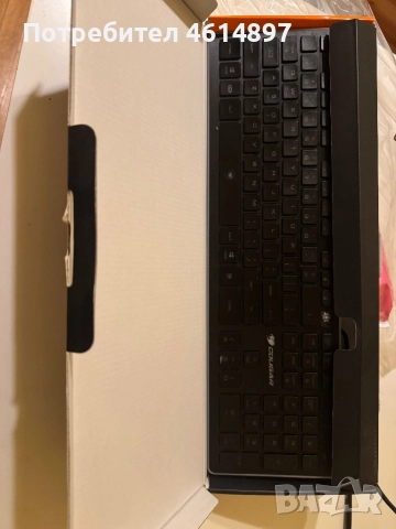 Клавиатура COUGAR VANTAR Scissor Gaming, снимка 2 - Клавиатури и мишки - 52888786