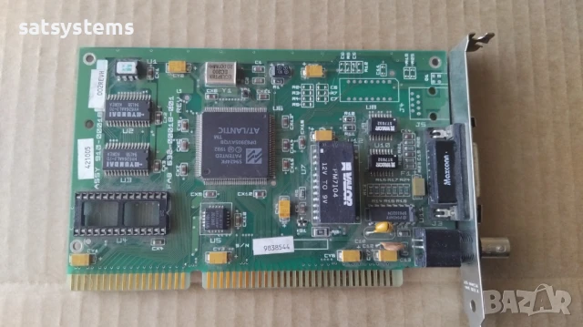 Microdyne Eagle 632-00018-001 REV:G 16-bit ISA Network Controller Card