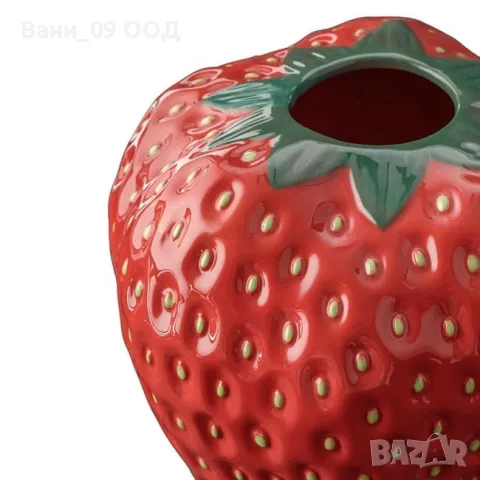 Керамична ваза "Ягода" , снимка 2 - Вази - 49807866
