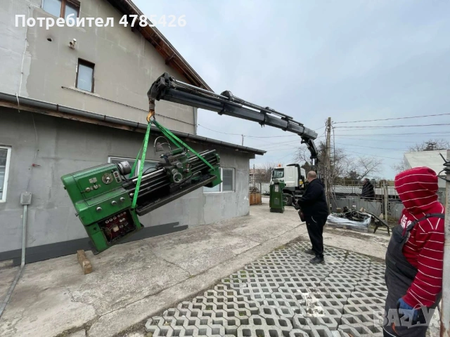 камион с кран транспорт и товаро разтоварни услуги професионално решение, снимка 6 - Други оферти за работа - 54065360