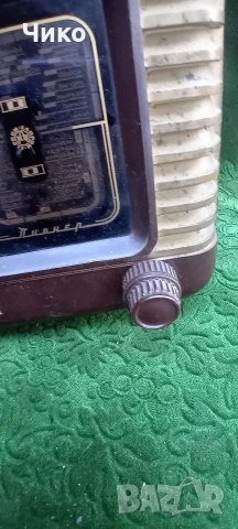 Старо бакелитово лампово радио"Пионер", снимка 6 - Антикварни и старинни предмети - 54118275