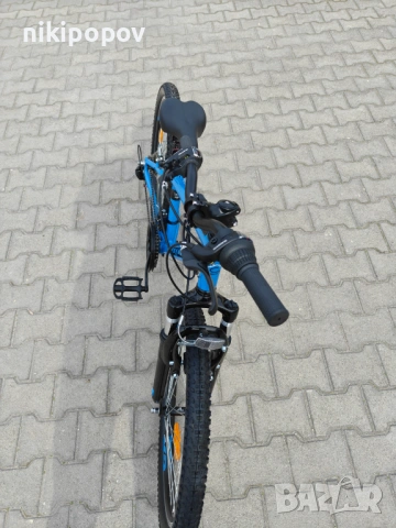 CROSS Алуминиев велосипед 24" RIDER син, снимка 6 - Велосипеди - 53830735