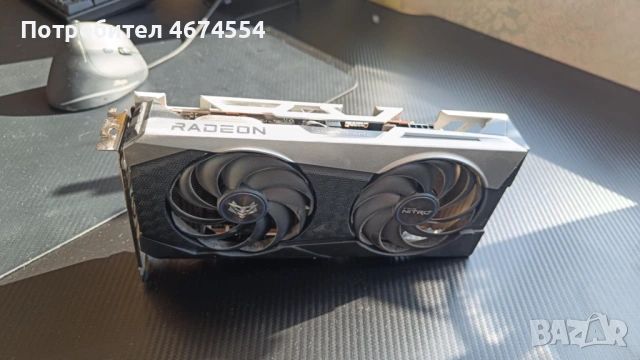 Nitro RX 6600 XT, снимка 3 - Видеокарти - 53501597