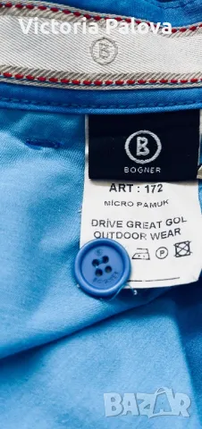 Разкошен летен скъп панталон BOGNER оригинал, снимка 13 - Панталони - 49737828