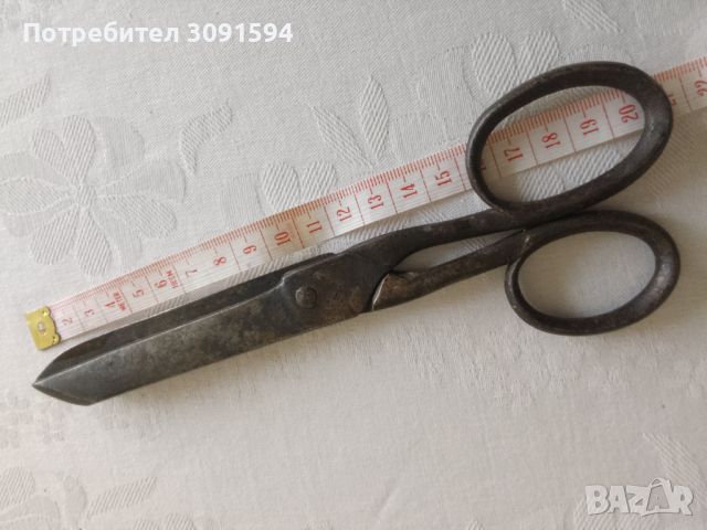 Стара ножица от ковано желязо Аймара регион Южна Америка, снимка 2 - Антикварни и старинни предмети - 45572833