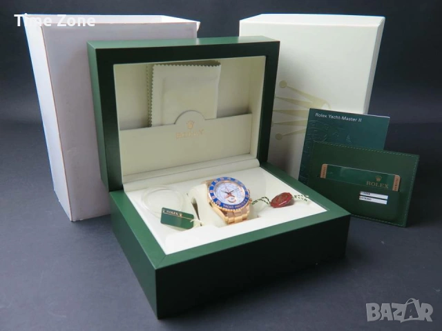Rolex Yacht-Master II 44mm Yellow Gold White Dial Ceramic Automatic Различни Варианти, снимка 2 - Мъжки - 54047636