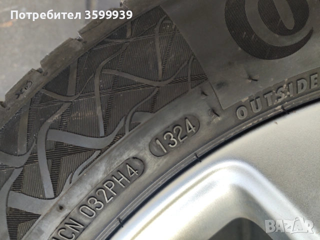 Оригинални алуминиеви джанти с гуми 5/110 R16 Opel, Alfa Romeo, Fiat,Saab , снимка 10 - Гуми и джанти - 53743463