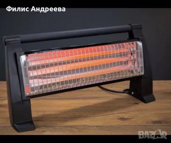 Кварцова печка , 3 тръби, 1500W, снимка 4 - Други стоки за дома - 47525307