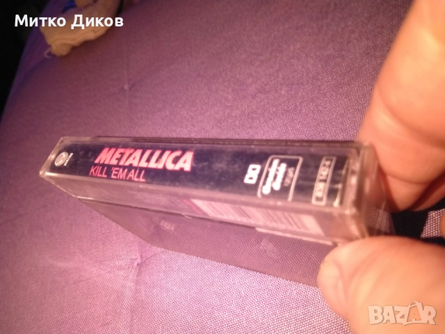 Metallica - Kill 'Em All аудио касета, снимка 2 - Аудио касети - 53235568