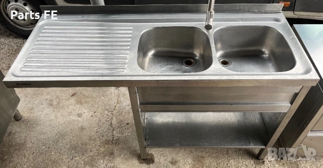 Професионална двойна мивка с работен плот profesionalna dvoina mivka s raboten plot, снимка 2 - Обзавеждане на кухня - 53563051