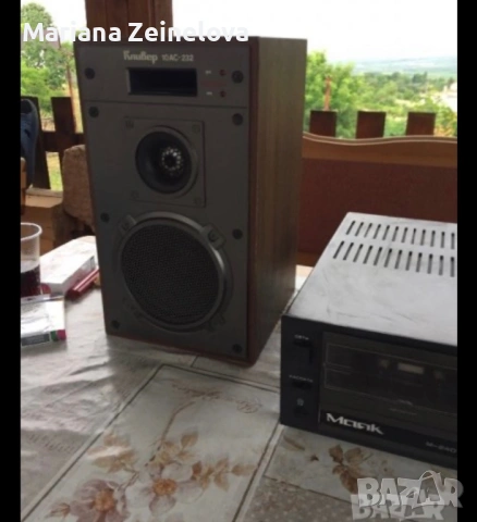 МАЯК м-240с-1 комплект със колони/кливер10ас-232, снимка 2 - Тонколони - 53454449