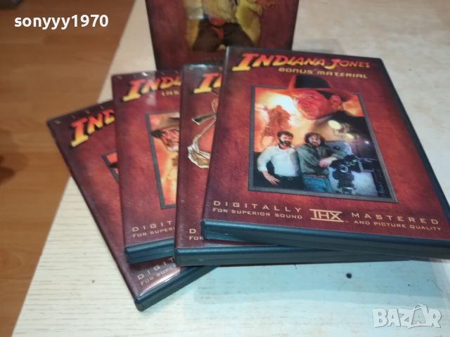 INDIANA JONES X4 DVD 2705240914, снимка 7 - DVD филми - 45925581