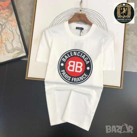 Balenciaga t shirt дамски и мъжки тениски , снимка 2 - Тениски - 46358591