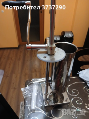 Пълначка за месо 2.7 кг., снимка 2 - Месомелачки - 53430242