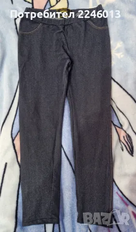 Клин тип дънки за 8-9год., снимка 1