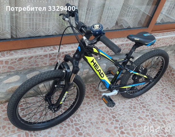 HEAD-20” алуминиев детски велосипед с амортисьори, снимка 3 - Велосипеди - 52518702