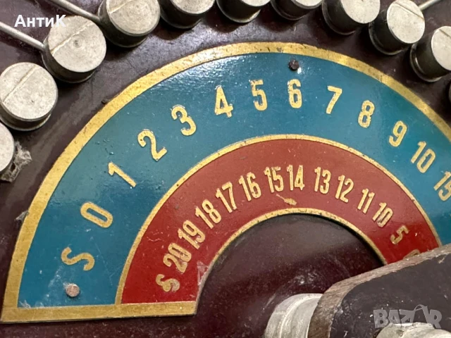 Учебен Макет Модел по Физика Реостат УЧТЕХПРОМ, снимка 5 - Антикварни и старинни предмети - 50666312