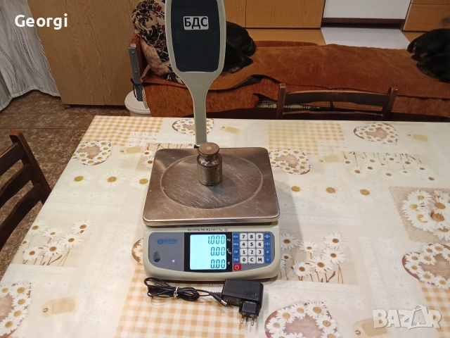 Български електронен кантар везна по БДС и НАП.15кг., снимка 13 - Везни - 52589114