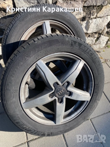 4БР Джанти 16 цола за Ауди с летни гуми 