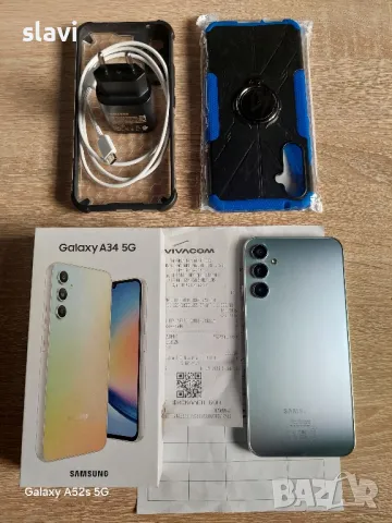 Samsung A34 5G 6/128GB Гаранция Виваком , снимка 2 - Samsung - 48109907