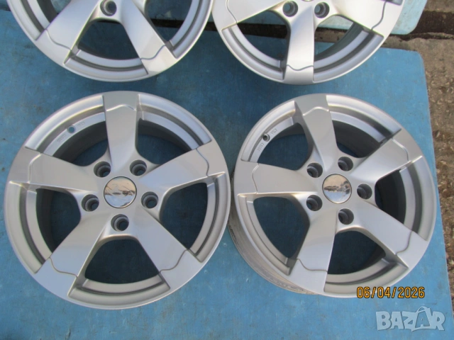 Алуминиеви джанти 5 x 114,3 mm. 15 цола за за Toyota, Hyundai ,Nissan,Mazda,Kia, Renault , снимка 5 - Гуми и джанти - 54168760