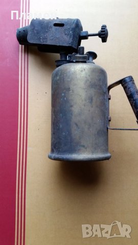 Бензинова горелка, снимка 2 - Антикварни и старинни предмети - 45270356