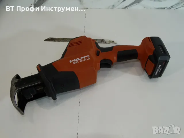 Hilti SR 2 A12 + 2.6 Ah - Компактен саблен трион, снимка 5 - Други инструменти - 47079886