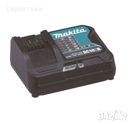 Комплект Makita зарядно устройство ВС10SB с 2 батерии BL1021B, капацитет на батерии 2.0 Ah, снимка 2 - Други инструменти - 46700405