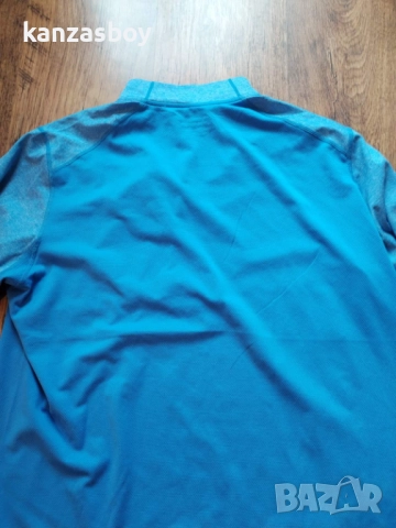 fjallraven abisko vent zip t-shirt ls - страхотна мъжка блуза Л КАТО НОВА, снимка 8 - Блузи - 51924685