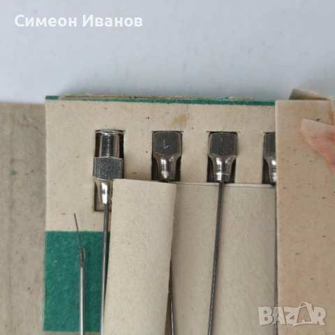 Стари игли за спринцовка Record Полша 12 броя #5959, снимка 5 - Други ценни предмети - 50473657