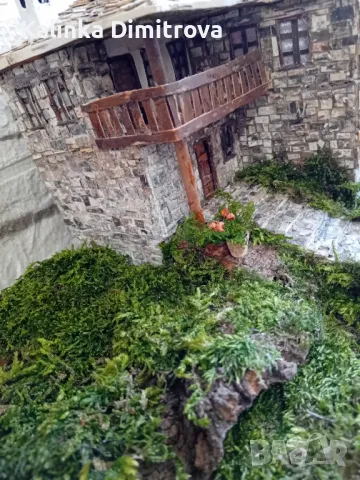 Макет на родопска къща-ръчна изработка., снимка 3 - Декорация за дома - 50028910