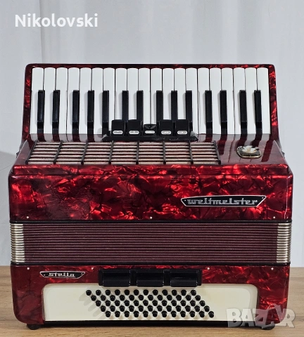 Акордеон Weltmeister Stella , снимка 2 - Акордеони - 53409752