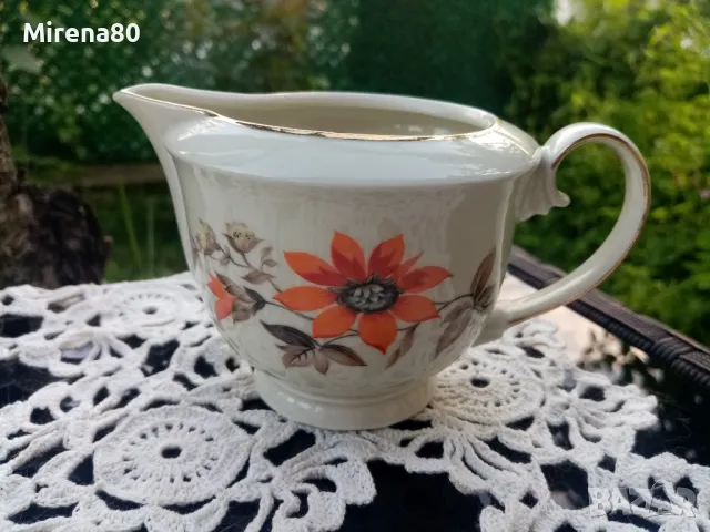 Немски антикварен сервиз за чай, снимка 6 - Антикварни и старинни предмети - 50398505