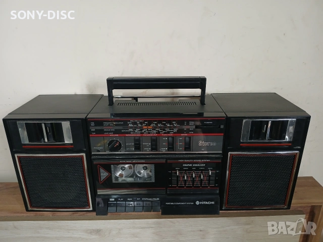 Продавам Касетофон ( HITACHI TRK-902E ) , снимка 2 - Радиокасетофони, транзистори - 54068142